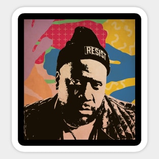 Vintage Poster - Robert Glasper Style Sticker